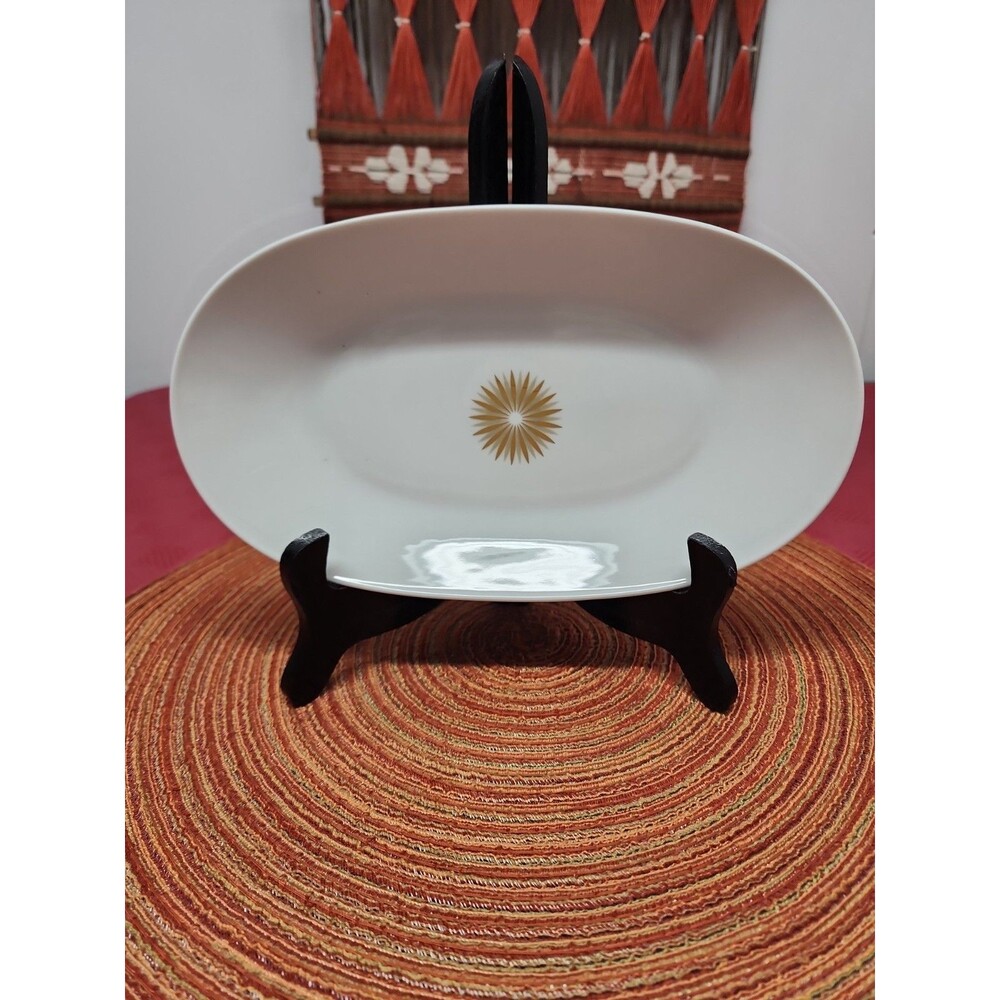 MCM Rosenthal Continental "Star Of Dawn" Relish Tray 9.75 " Atomic 1960's EUC
